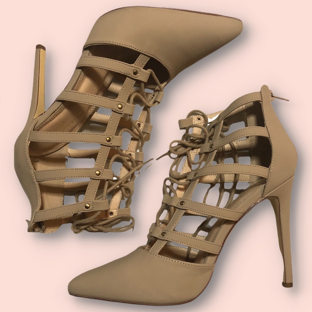 Pointy toe high heels